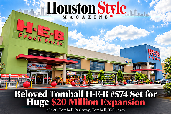 Tomball’s longtime H-E-B is getting a $20 million makeover and expansion, with construction slated to begin in 2027.