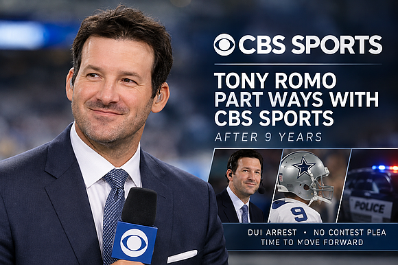 Tony Romo and CBS Sports are parting ways after nine years, following the former Dallas Cowboys quarterback’s DUI arrest and … Tony Romo and CBS Sports are parting ways after nine years, following the former Dallas Cowboys quarterback’s DUI arrest and …
