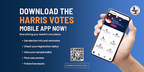 The Harris Votes app puts essential 2026 election information at Houstonians’ fingertips, helping voters check registration, find Vote Centers, review … The Harris Votes app puts essential 2026 election information at Houstonians’ fingertips, helping voters check registration, find Vote Centers, review …