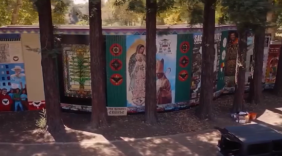 A Sacramento artist is transforming Southside Park into a living history museum, using vibrant murals to celebrate Latino and Indigenous …