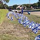 Israeli flags vandalized