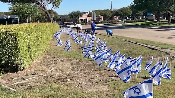 A Texas church’s display of 1,200 Israeli flags honoring October 7 victims was vandalized and met with threats, but community … A Texas church’s display of 1,200 Israeli flags honoring October 7 victims was vandalized and met with threats, but community …