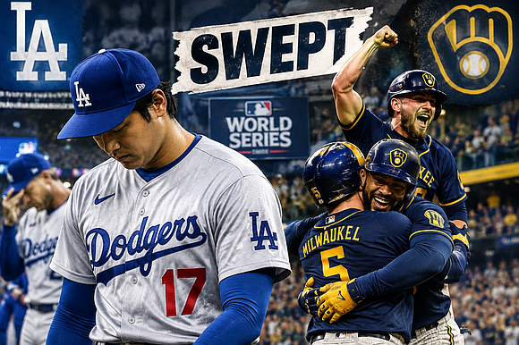 The Dodgers’ dynasty just hit a wall! After Milwaukee swept LA out of the playoffs, baseball’s biggest spenders face tough …