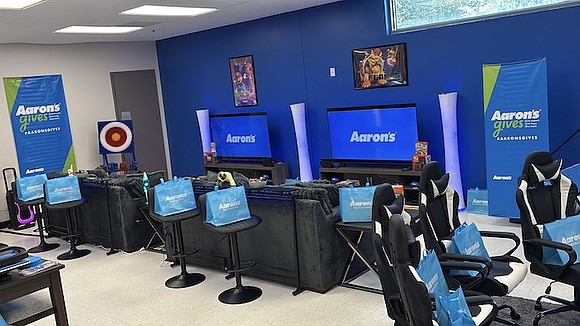 Aaron’s has refreshed the Fort Bend Boys & Girls Club teen center with more than $20,000 in new equipment and …