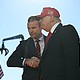Pete Hegseth and Donald Trump