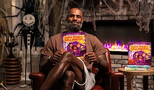 LeBron James Halloween book