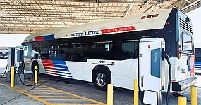 METRO rolls out its first zero-emission electric buses for regular service.