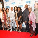 PHOTO CAPTION (L-R): Glendon Palmer (Producer), Elizabeth Hunter (Screenwriter), Valarie Pettiford, Tracey Edmonds, Angela Bassett, Laz Alonso, Paula Patton, Loretta Devine, T.D. Jakes, Vera Cudjoe, Curtis Wallace (Producer/COO, TDJ Enterprises), Gary Dourdan. (Photo credit: Vernon Bryant, courtesy TDJ Enterprises/The FrontPage Firm)