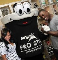 AMPRO INDUSTRIES, INC. TOYA & MEMPHITZ Ampro Pro Styl welcomes the #1 newlyweds in entertainment Antonia "Toya" & Mickey "MeMpHiTz" Wright as the new faces of their global advertising campaign. (PRNewsFoto/Ampro Industries, Inc.) MEMPHIS, TN UNITED STATES