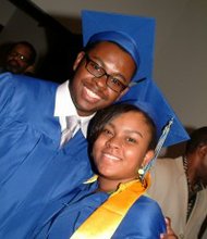 Juan Lopez and Natalie Heard pose for a photo at ACE Tech High School's graduation in June. The school's mission is to to provide for our students the highest levels of instruction and academic achievement combined with exemplary character development that will   prepare them for post-secondary and apprenticeship education and sustained lifelong success.  (Photo Courtesy of ACE Tech)