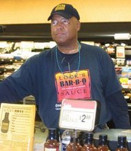 The Jewel-Osco Taste of Black History program features the grocer's Black vendors offering samples of their respective products at select Jewel stores throughout the month of February. Saturday, more than a dozen vendors, including Eugene Blaylock who offered samples of his barbecue sauce.