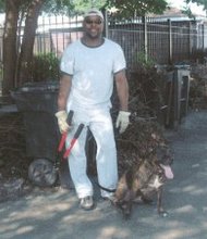 Neighborhood residents call Antwoyne Miller a "Godsend," in the community. (Photo Courtesy of East Auburn Block Club)