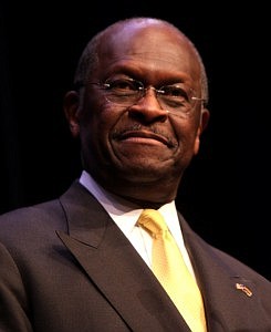 At his rally in Atlanta, Cain admitted, I have made many mistakes in life, everybody has. Photo: Gage Skidmore