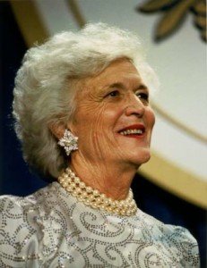 Barbara Bush redefined the role of first lady, not with her signature issue (which was literacy), but with the warmth …